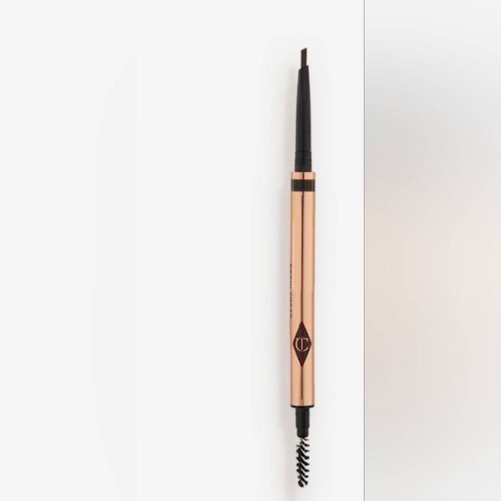 Charlotte Tilbury Brow Cheat Micro Precision Pencil - Burgundy & Rose Gold Box